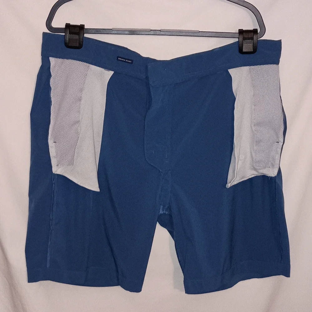 Mens Vineyard Vines Breaker Hybrid Performance Blue Shorts Size 41